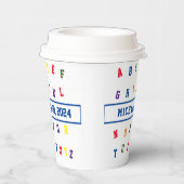 ABCベビーシャワー紙カップ 紙コップ (右)