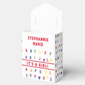 ABCベビーシャワー フェイバーボックス (オープン)