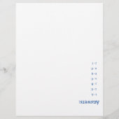 ABCベビートリビアゲームフライヤー チラシ (裏面)