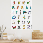 ABCポスター ポスター (キッチン)