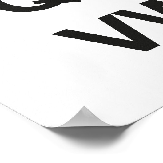 ABCポスター ポスター (角)