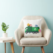 ABCリサイクルごみ車 クッション (椅子)