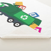 ABCリサイクルごみ車 シェルパブランケット (3/4)