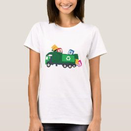 ABCリサイクルごみ車 Tシャツ