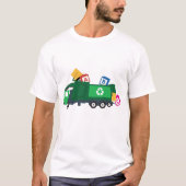 ABCリサイクルごみ車 Tシャツ (正面)
