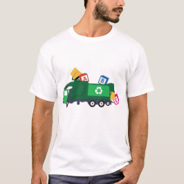 ABCリサイクルごみ車 Tシャツ