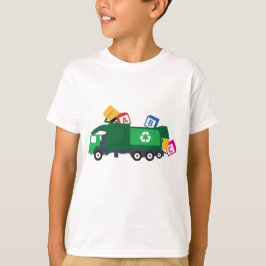 ABCリサイクルごみ車 Tシャツ