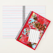 ABCレタリングワークシート ノートブック (内側)