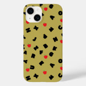 ABCレターXYZりんご学生キッド戻る2学校 Case-Mate iPhoneケース (裏面)