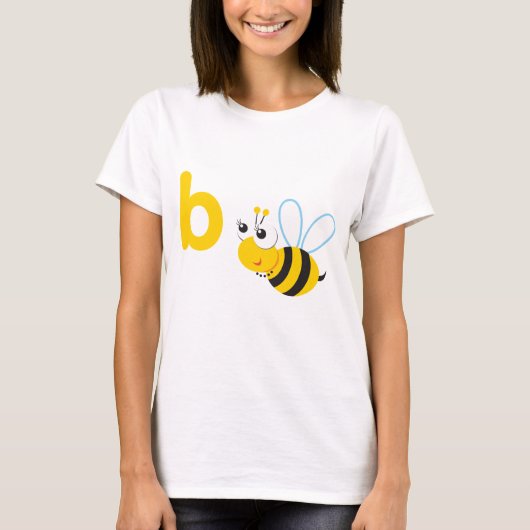 ABC動物のベティの蜂 Tシャツ (正面)