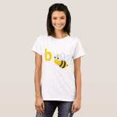 ABC動物のベティの蜂 Tシャツ (正面フル)