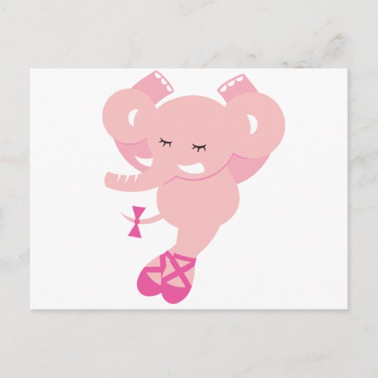 ABC動物 – エリー ポストカード (正面)