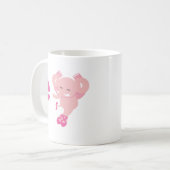 ABC動物- Ellie象 コーヒーマグカップ (正面左)
