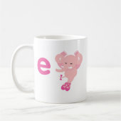 ABC動物- Ellie象 コーヒーマグカップ (左)