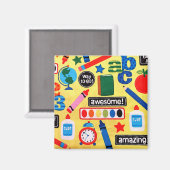 ABC学校アメージング マグネット (正面/裏面)