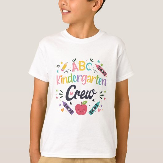 ABC幼稚園クルー スクールデザイン Tシャツ (正面)