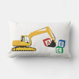 ABC掘削機建築トラック ランバークッション