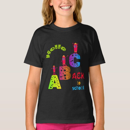 ABC新学期 Tシャツ (正面)