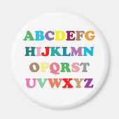 ABC社のカラフル マグネット (正面)