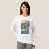 ABC諸島、アルバ、パームビーチ:カラフルなカフェ2 Tシャツ (正面フル)