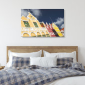 ABC諸島，キュラソー，ウィレムスタッド：プンダ キャンバスプリント (インサイチュ (寝室))