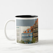 ABC諸島、クラカオ、ウィルレスタド:ハーボルフロント2 ツートーンマグカップ (左)