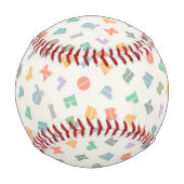 ABC – アルファベットカスタムベビー第1位 野球ボール (裏面)