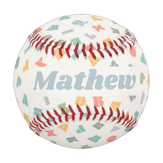 ABC – アルファベットカスタムベビー第1位 野球ボール (正面)