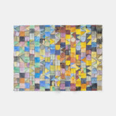 ABC(アルファベット)、ポール・クレー フリースブランケット (正面(横))