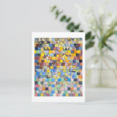 ABC（アルファベット）、ポール・クレー ポストカード (スタンド正面)