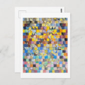 ABC（アルファベット）、ポール・クレー ポストカード (正面/裏面)