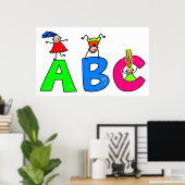 Abc ポスター (ホームオフィス)