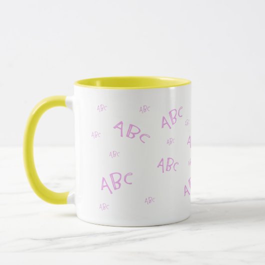 ABC マグカップ (左)