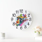 ABC ラージ壁時計 (ホーム)