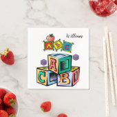 abc 子供用 赤ちゃん おりむし スタンダードカクテルナプキン (インサイチュ)