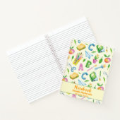 ABC 学校の水彩画 ノートブック (内部)