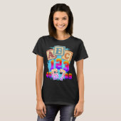 ABC 123 67 先生 Tシャツ (正面フル)