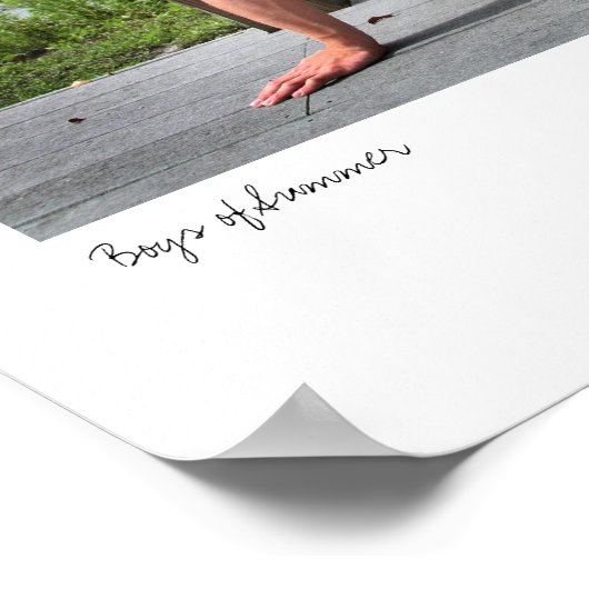 ABC-5374, Boys of Summer, Vandergriftリー ポスター (角)