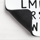 Abc Alphabet I Love You英語先生Valentines マウスパッド (コーナー)