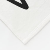 Abc Alphabet I Love You Englieacher Valentines  フリースブランケット (角)