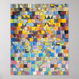 ABC (Alphabet), Paul Klee ポスター