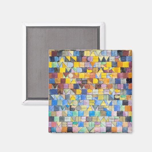 ABC (Alphabet), Paul Klee マグネット (正面/裏面)