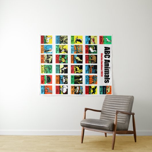 ABC Animals, Charles Buckles (1923) タペストリー (インサイチュ(横))