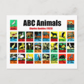 ABC Animals, Charles Buckles (1923) ポストカード (正面)
