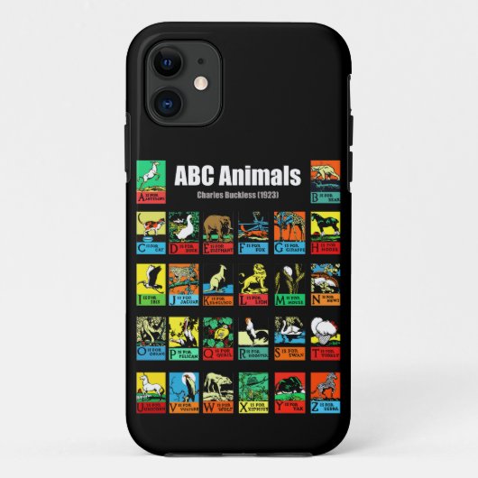 ABC Animals, Charles Buckles (1923) Case-Mate iPhoneケース (裏面)
