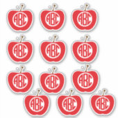 ABC Appleスタンプ シール (正面)