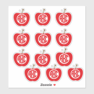 ABC Appleスタンプ シール