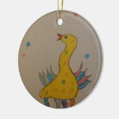 #ABC Art by Children, Easter Duck セラミックオーナメント (左)