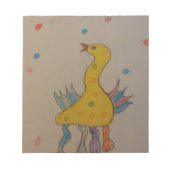 #ABC Art by Children, Easter Duck ノートパッド (正面)