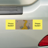 #ABC Art by Children, Easter Duck バンパーステッカー (車上)